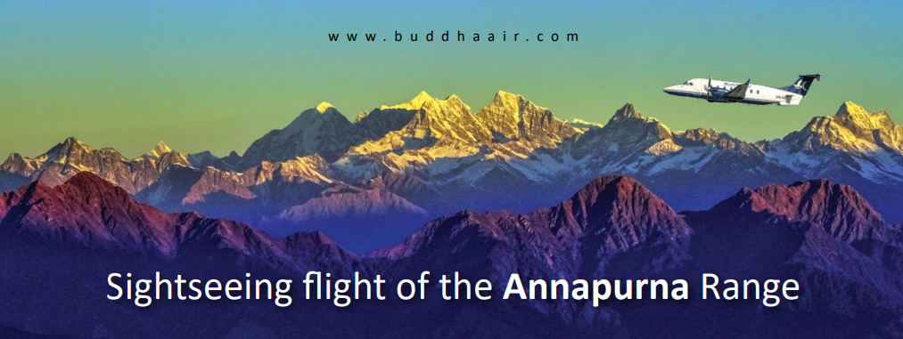 Mountain flight from pokhara buddha air